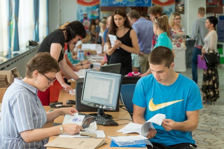 Информация о ходе приема документов по уровню ССО